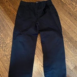 Lands end boys 16H black pants